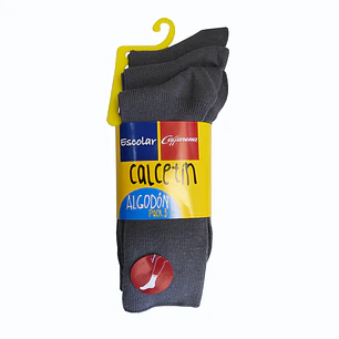 CALCETINES ESCOLAR PACK 3