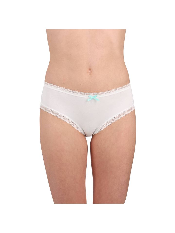 PANTALETA ALGODÓN ENCAJE PACK 3 51429 4