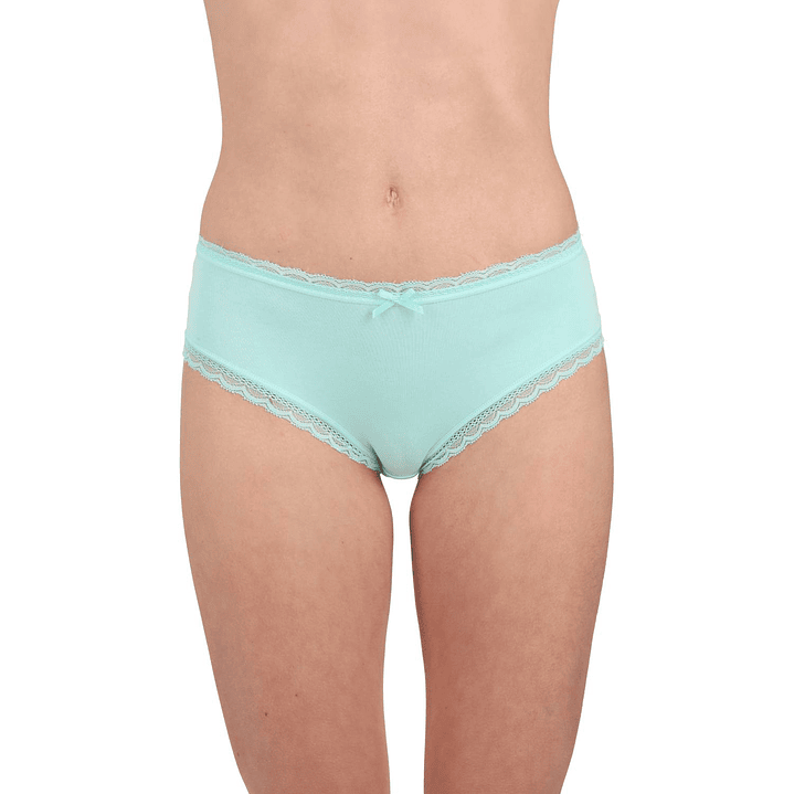 PANTALETA ALGODÓN ENCAJE PACK 3 51429 5