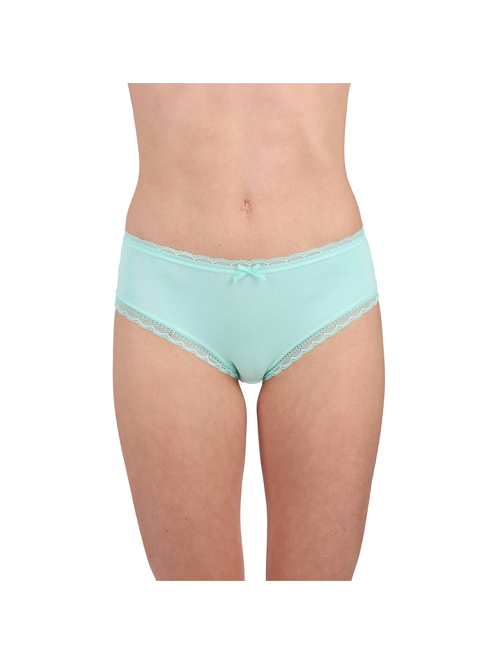 PANTALETA ALGODÓN ENCAJE PACK 3 51429 5