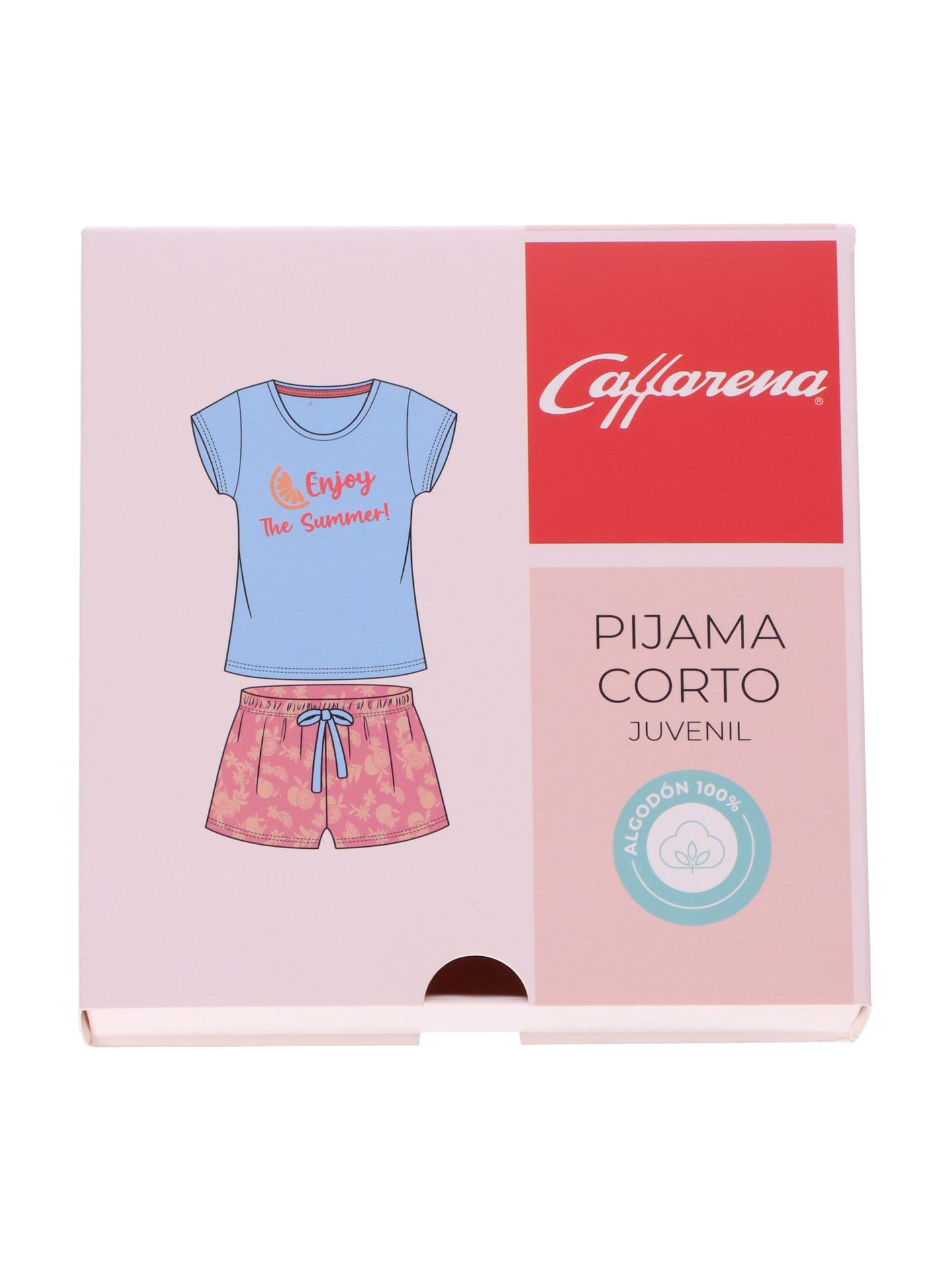 PIJAMA CORTO ALGODON JUVENIL 30965  5