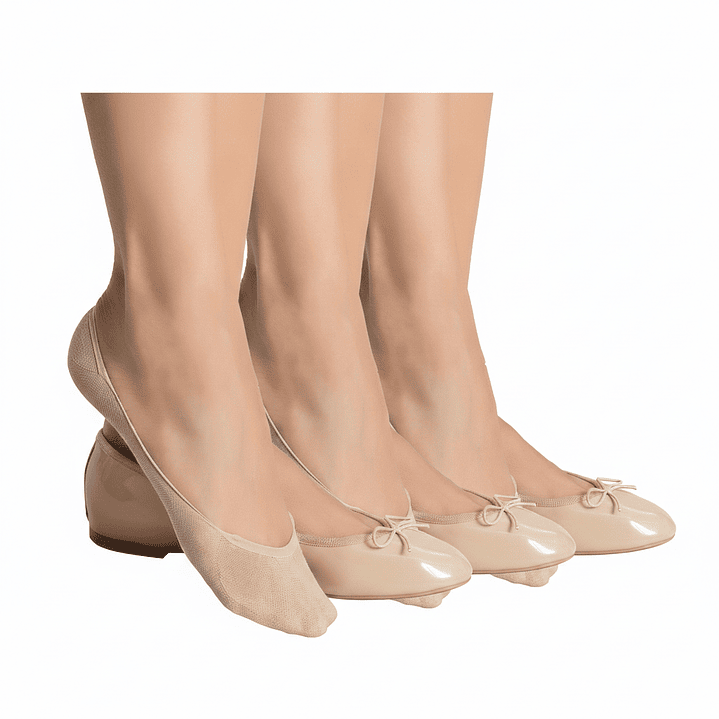 CALCETÍN INVISIBLE ALGODON BALLERINAS PACK 3 7