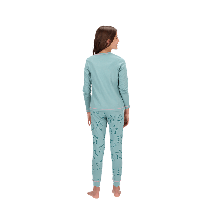 PIJAMA LARGO ALGODÓN NIÑA 3