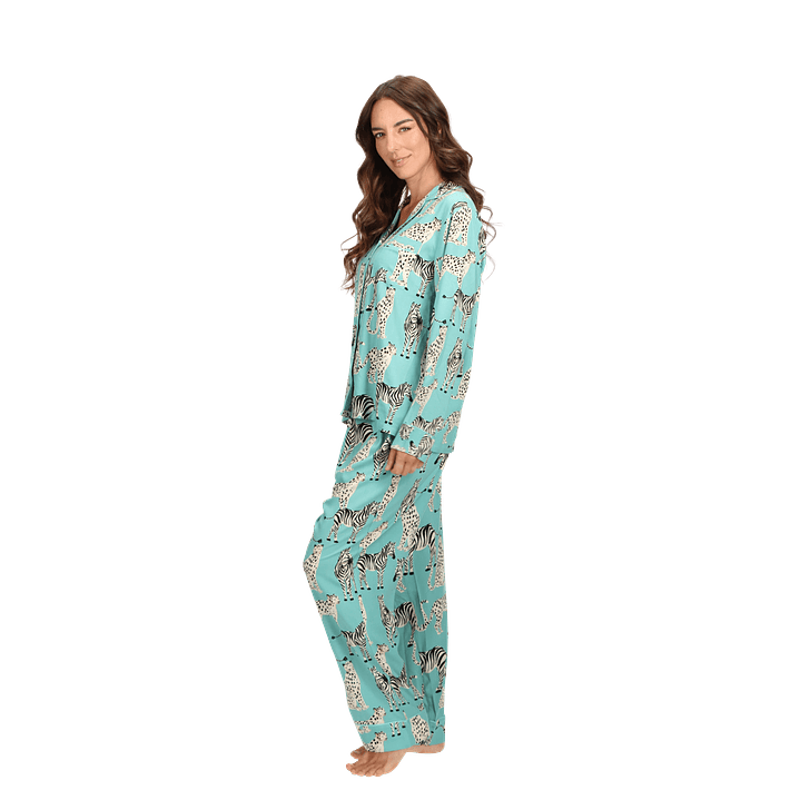 PIJAMA LARGO VISCOSA 3