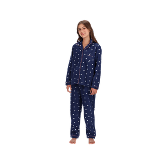 PIJAMA LARGO MICROPOLAR JUVENIL