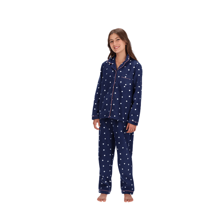 PIJAMA LARGO MICROPOLAR JUVENIL 1