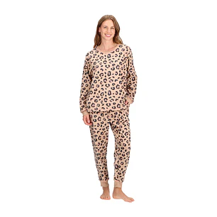 PIJAMA LARGO MICROPOLAR ANIMAL PRINT
