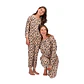PIJAMA LARGO MICROPOLAR ANIMAL PRINT - Miniatura 4