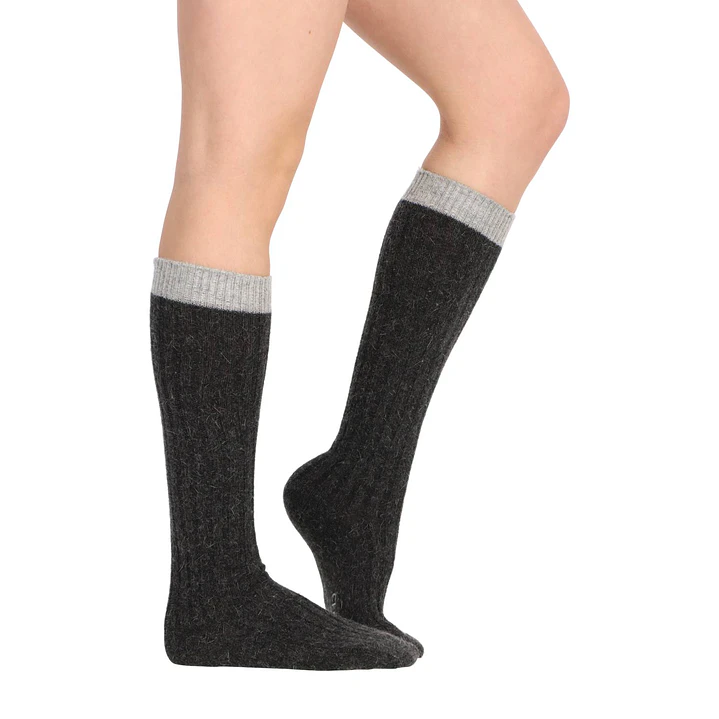 CALCETINES LARGO ANGORA PACK 2 5