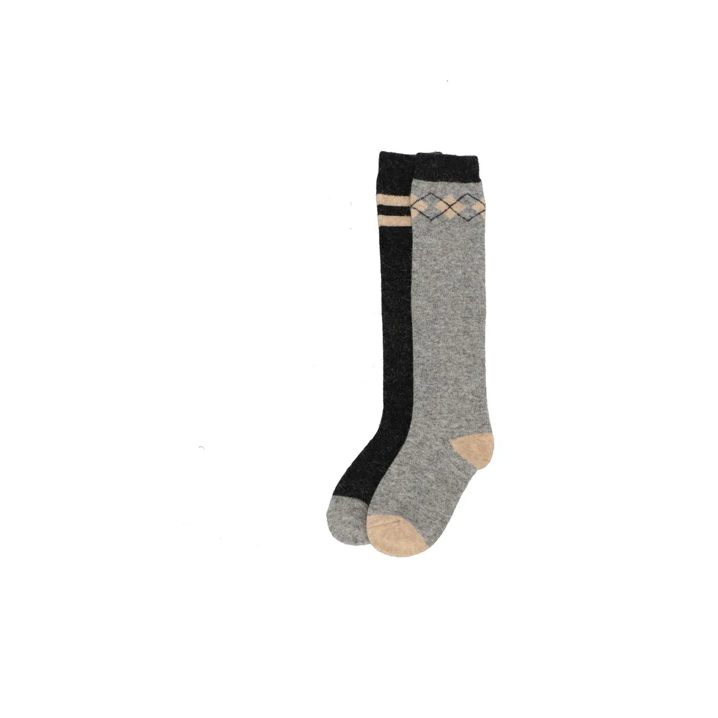 CALCETINES LARGO ANGORA PACK 2 6