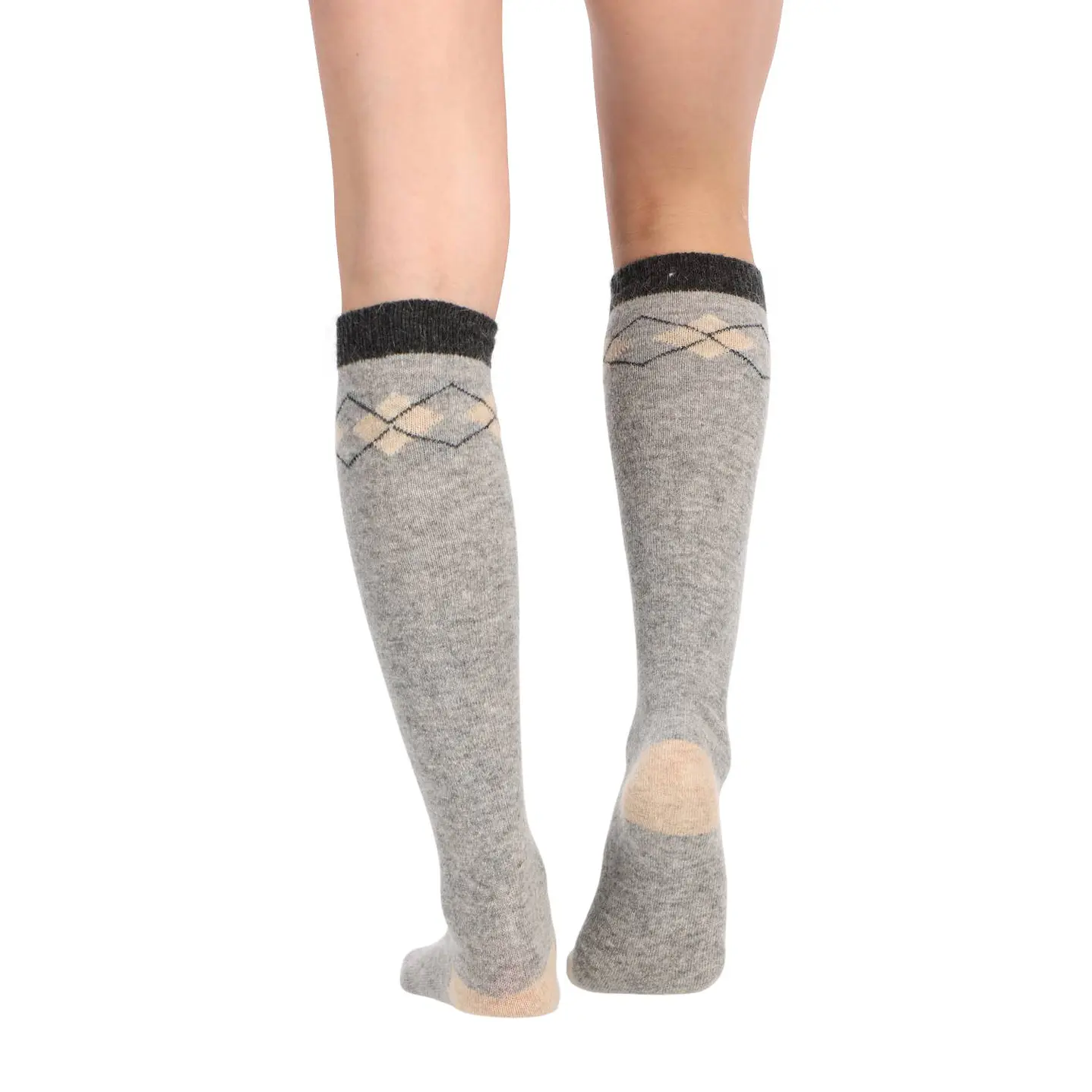 CALCETINES LARGO ANGORA PACK 2 4