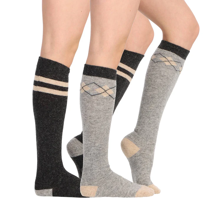 CALCETINES LARGO ANGORA PACK 2 1