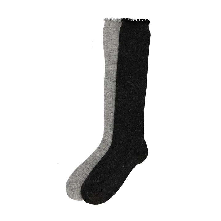 CALCETINES LARGO ANGORA PACK 2 5
