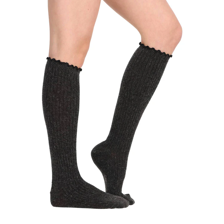CALCETINES LARGO ANGORA PACK 2 6