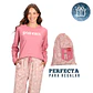 PIJAMA LARGO ALGODÓN FLOREADO - Miniatura 1
