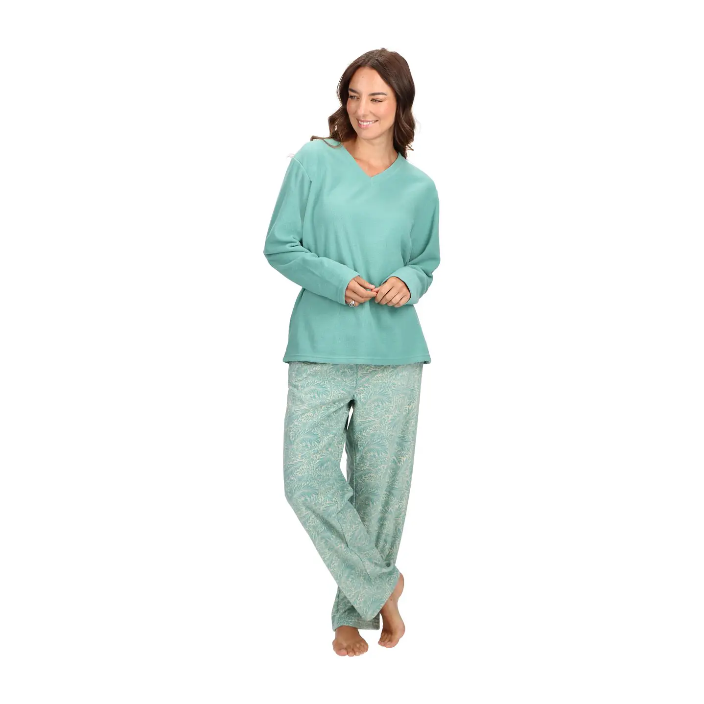 PIJAMA POLAR Y CALCETINES LARGO ANGORA PACK 2 2