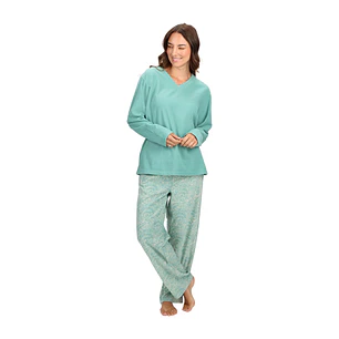 PIJAMA POLAR Y CALCETINES LARGO ANGORA PACK 2