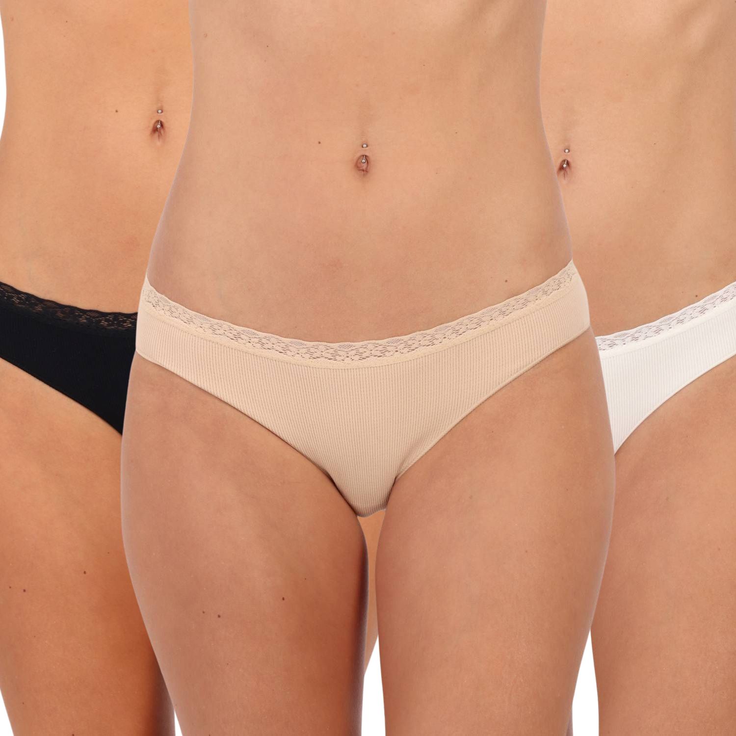 BIKINI SIN COSTURAS ENCAJE PACK 3 1