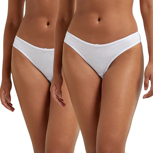 BIKINI ALGODÓN PACK 2