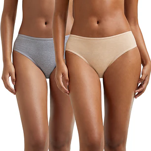 BIKINI ALGODÓN PACK 2