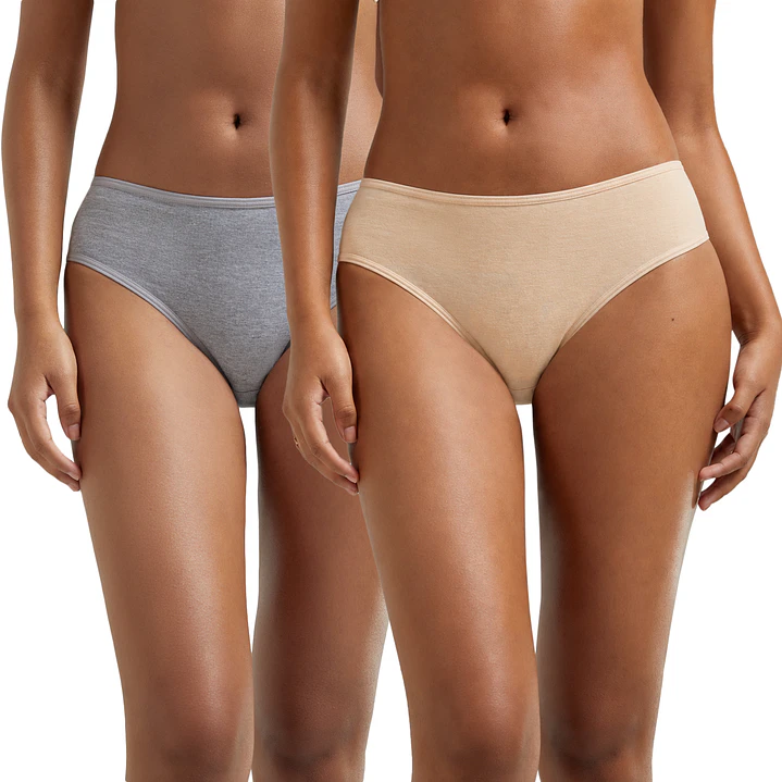 BIKINI ALGODÓN PACK 2 1