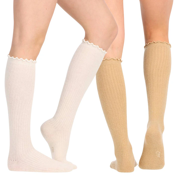 CALCETINES LARGO ANGORA PACK 2 1