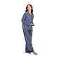 PIJAMA VISCOSA CAMISERO - Miniatura 1