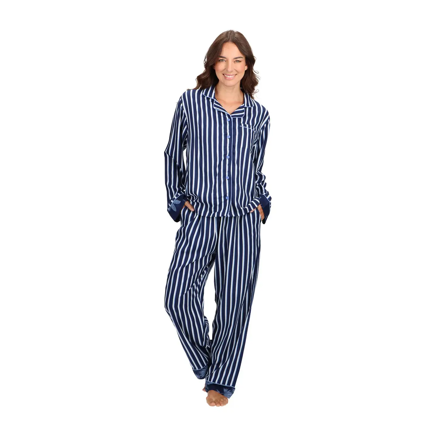 PIJAMA VISCOSA CAMISERO 3