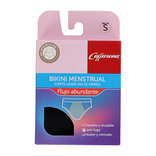 BIKINI MENSTRUAL FLUJO ABUNDANTE SIN COSTURA