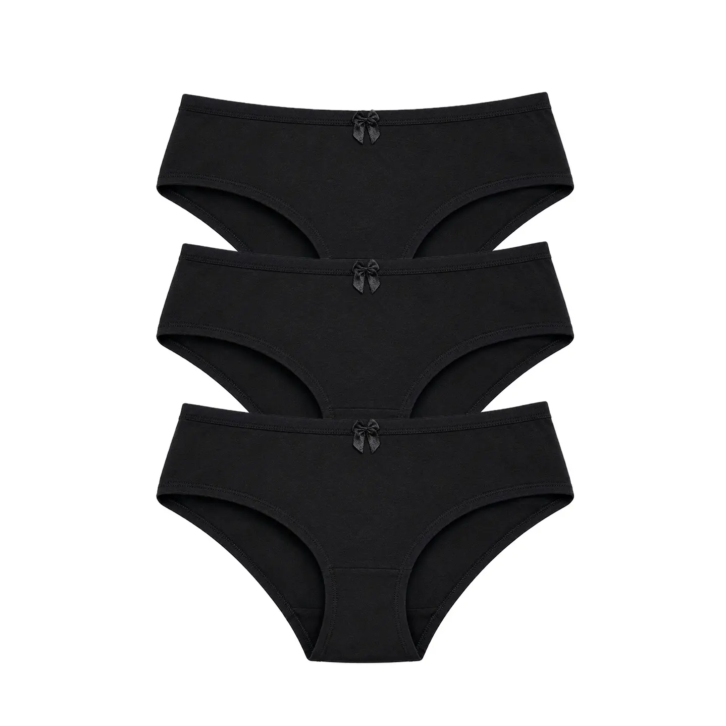 PACK DE 3 PANTALETAS ALGODÓN ELASTICADO 1