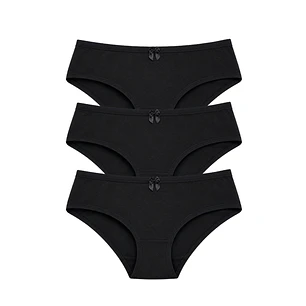 PACK DE 3 PANTALETAS ALGODÓN ELASTICADO