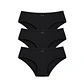 PACK DE 3 PANTALETAS ALGODÓN ELASTICADO - Miniatura 1