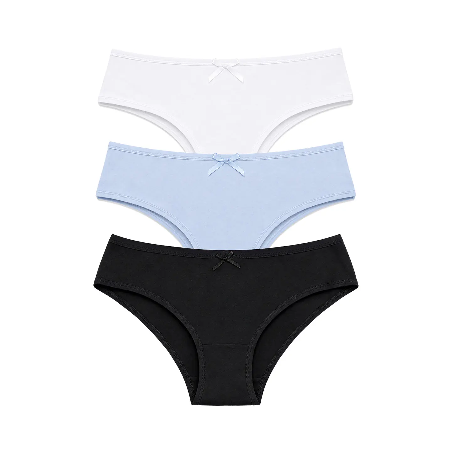 PACK DE 3 CULOTTELESS ALGODÓN ELASTICADO 3