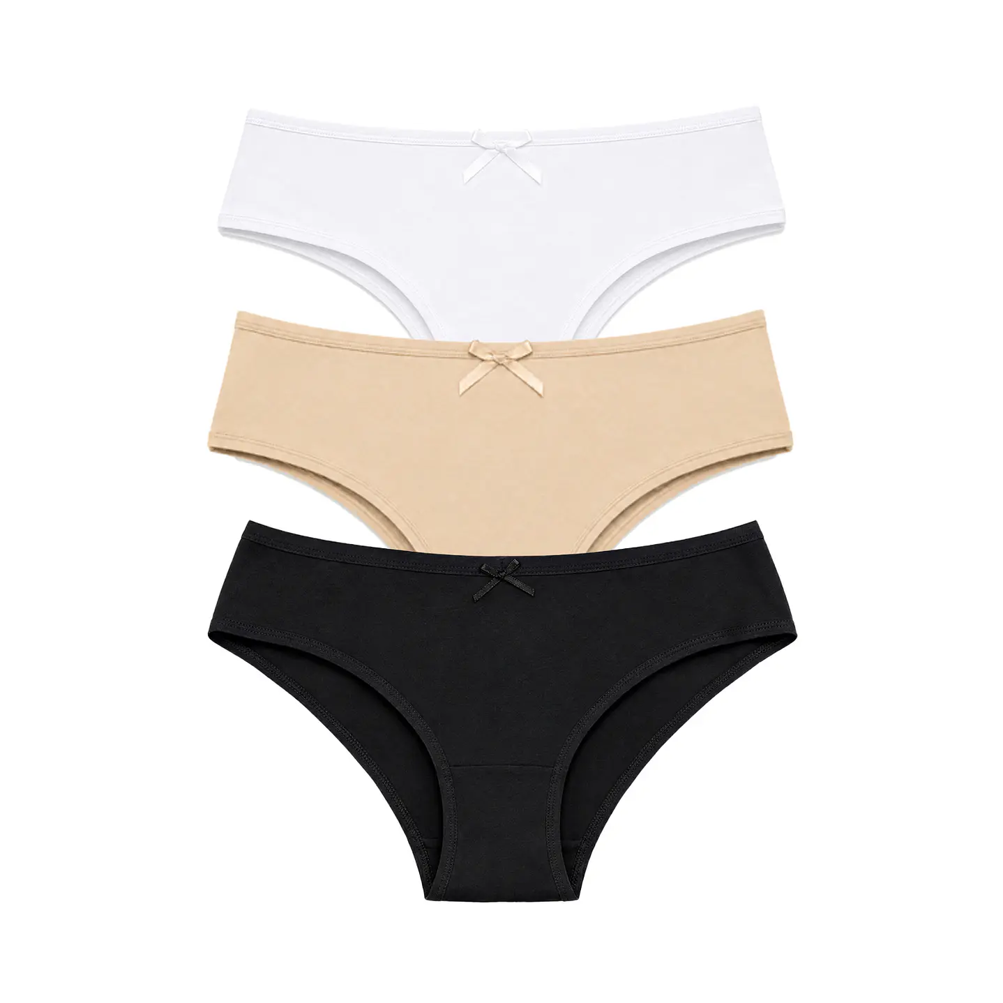PACK DE 3 CULOTTELESS ALGODÓN ELASTICADO 5