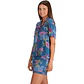 PIJAMA CAMISERO VISCOSA ESTAMPADO - Miniatura 4