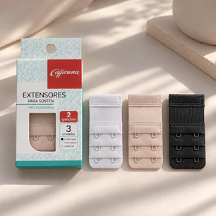 EXTENSOR DOS BROCHES PACK 3