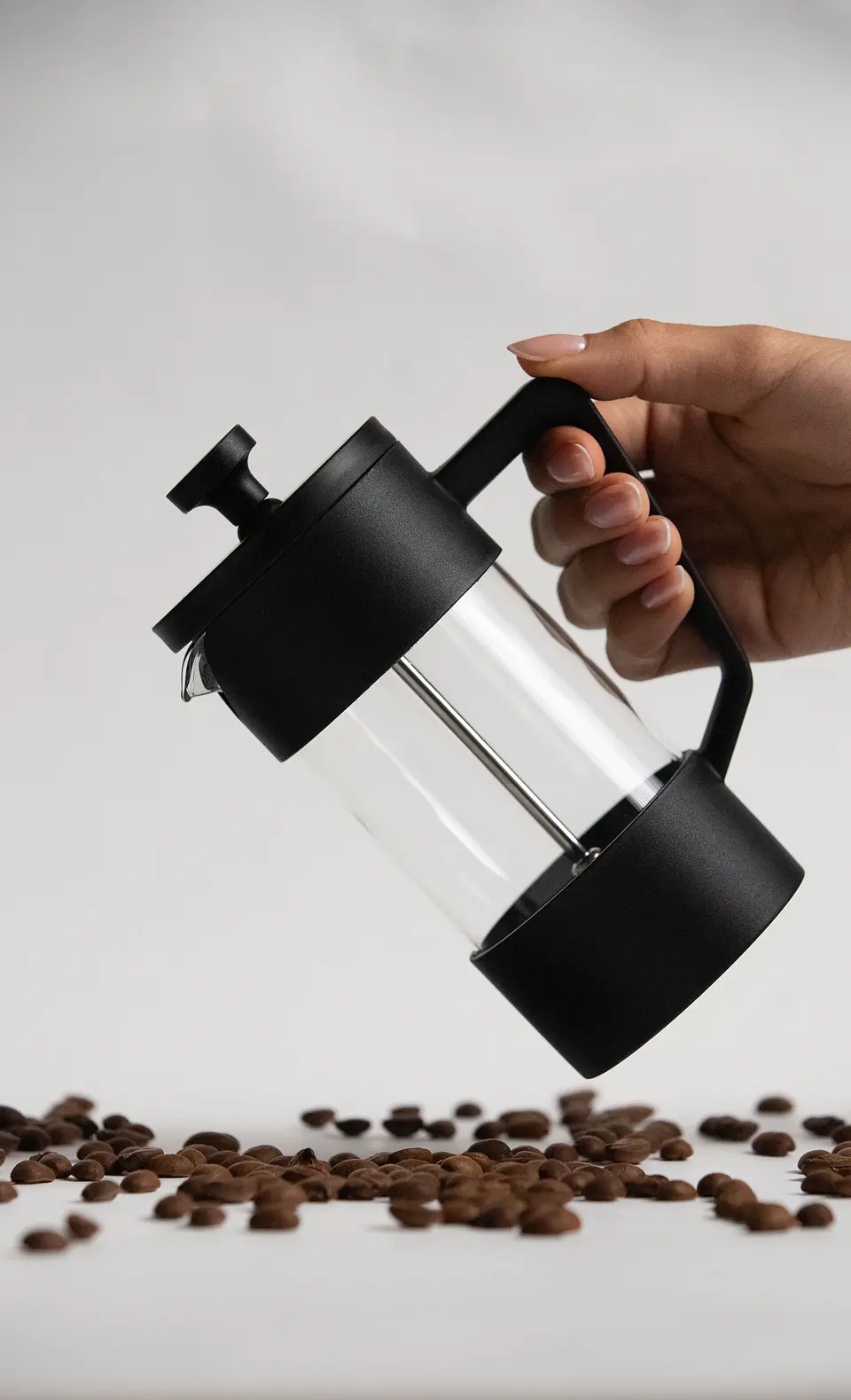 PRENSA FRANCESA 350ml NEGRA DELUXE 5