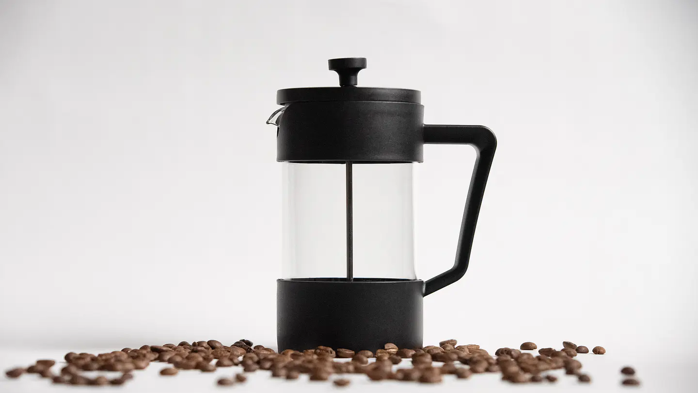 PRENSA FRANCESA 600ml NEGRA DELUXE 1