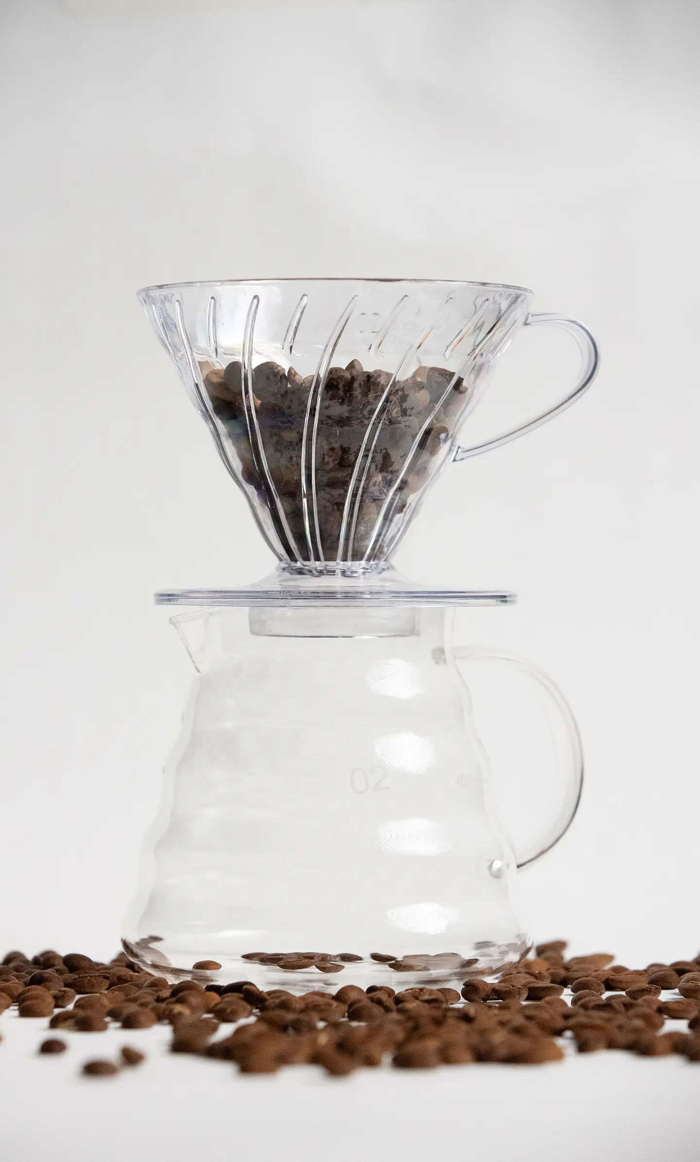 COMBO V60 POLICARBONATO 3-6 TAZAS + SERVER VIDRIO 600ml 1