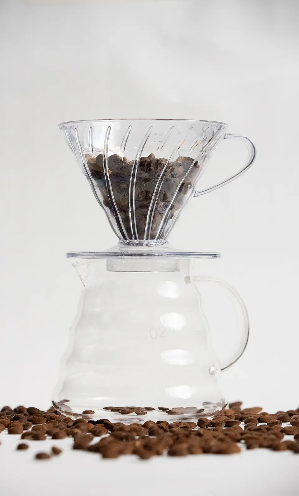 COMBO V60 POLICARBONATO 3-6 TAZAS + SERVER VIDRIO 600ml 1