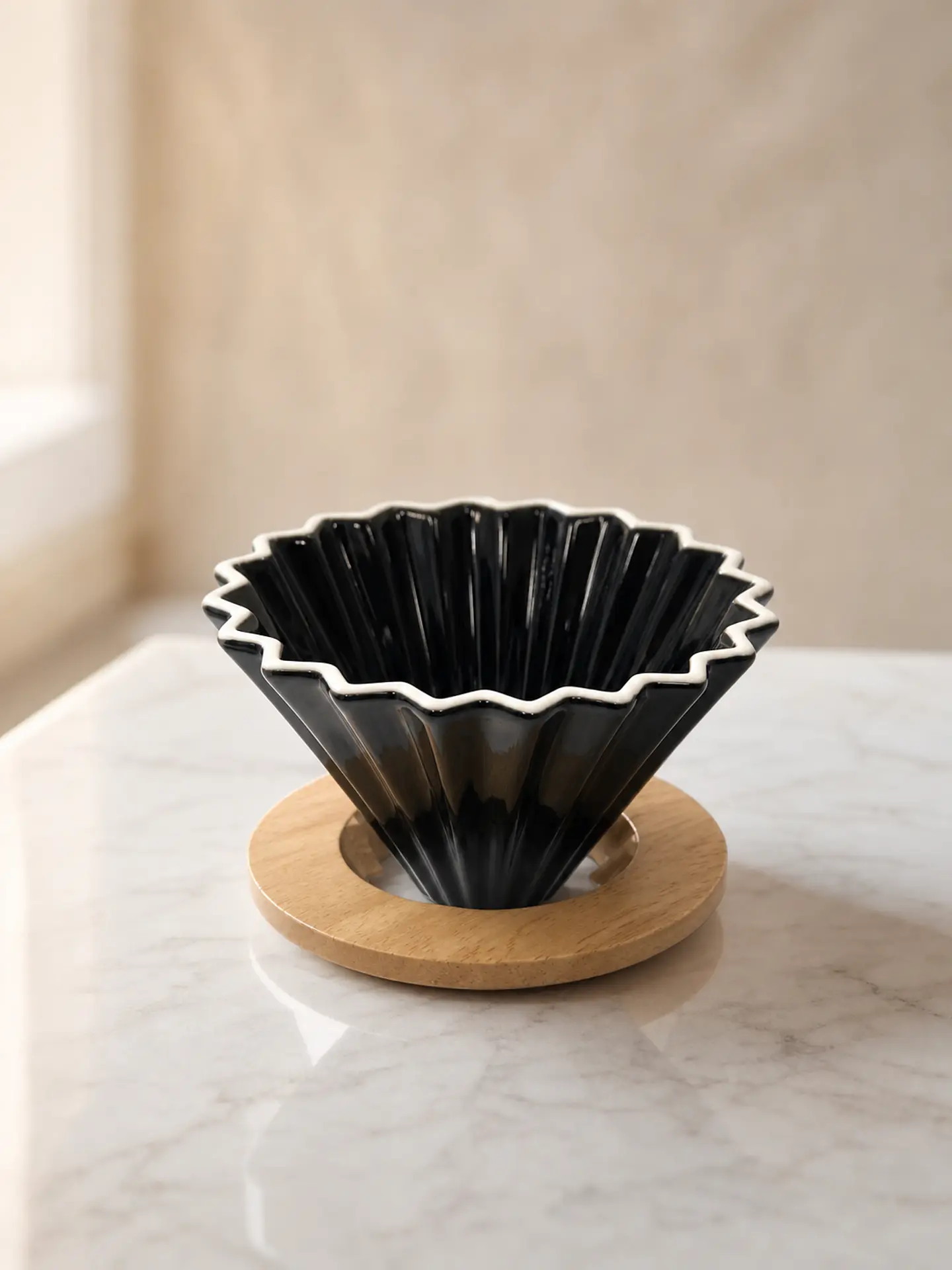 DRIPPER ORIGAMI CERAMICA 1
