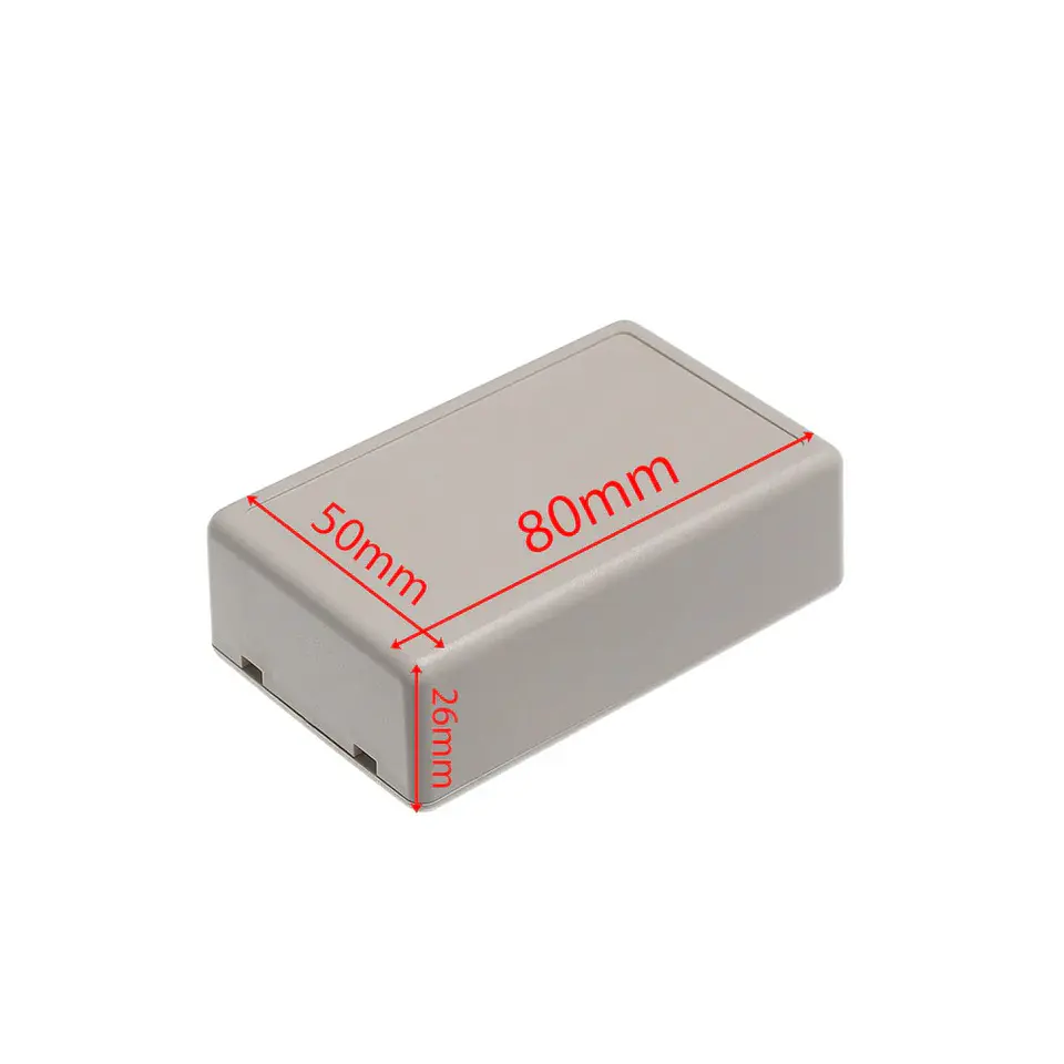 Boîtier de projet étanche en plastique ABS pour composants électroniques – Boîte de rangement / Enceinte pour instruments 9