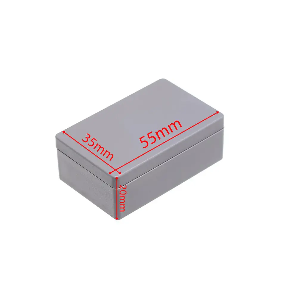 Boîtier de projet étanche en plastique ABS pour composants électroniques – Boîte de rangement / Enceinte pour instruments 14