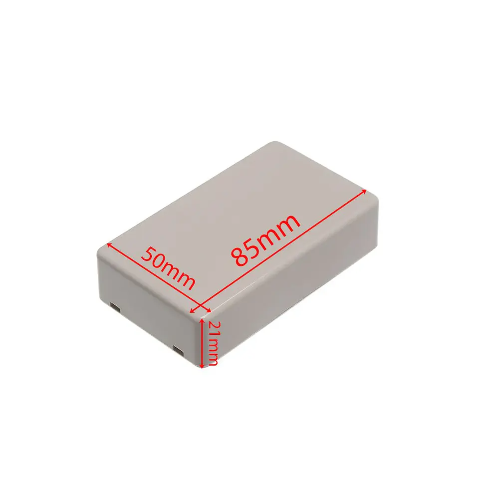 Boîtier de projet étanche en plastique ABS pour composants électroniques – Boîte de rangement / Enceinte pour instruments 26