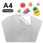 Papel Vinilo adhesivo imprimible Matte silver - Miniatura 1