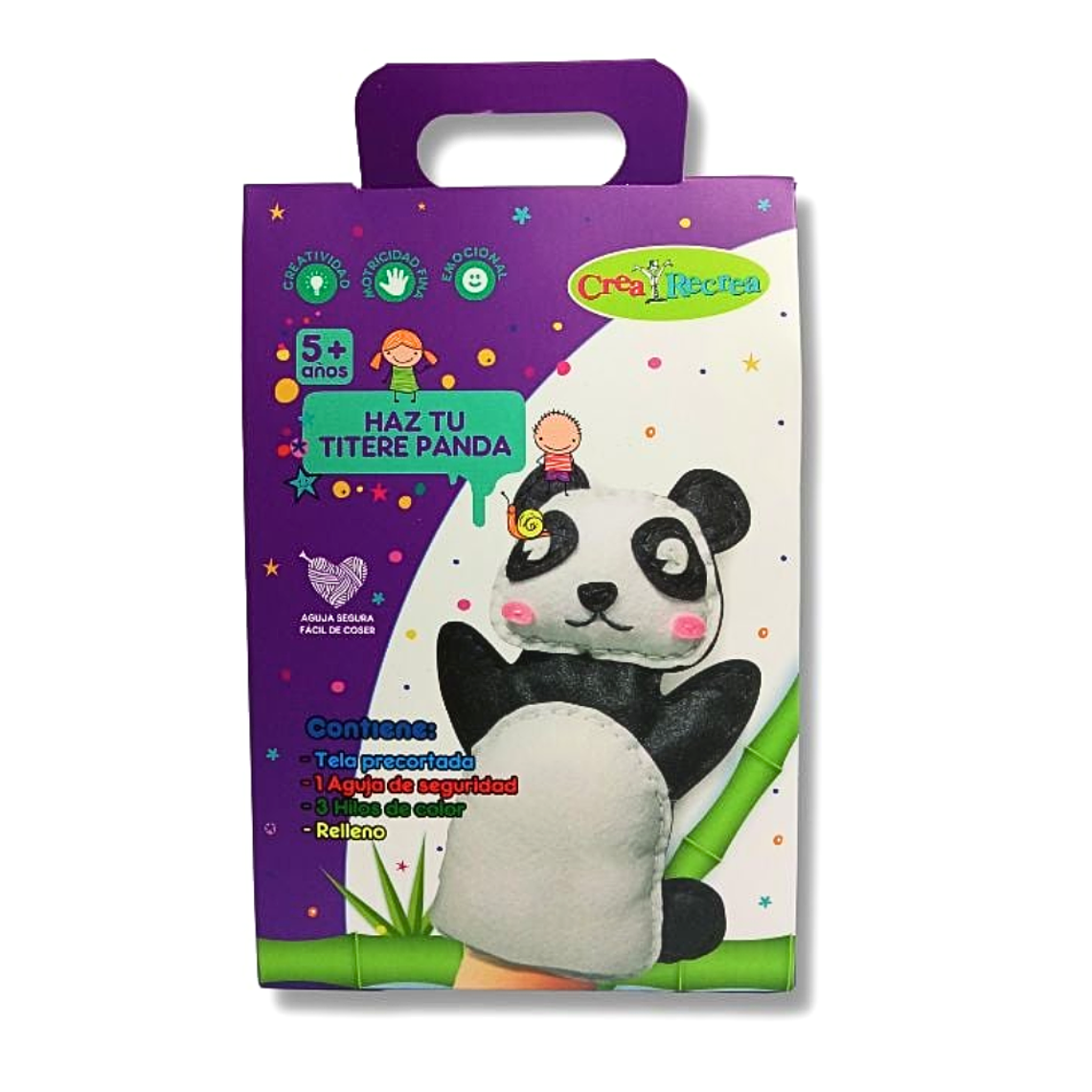 Haz tu títere de Panda 1