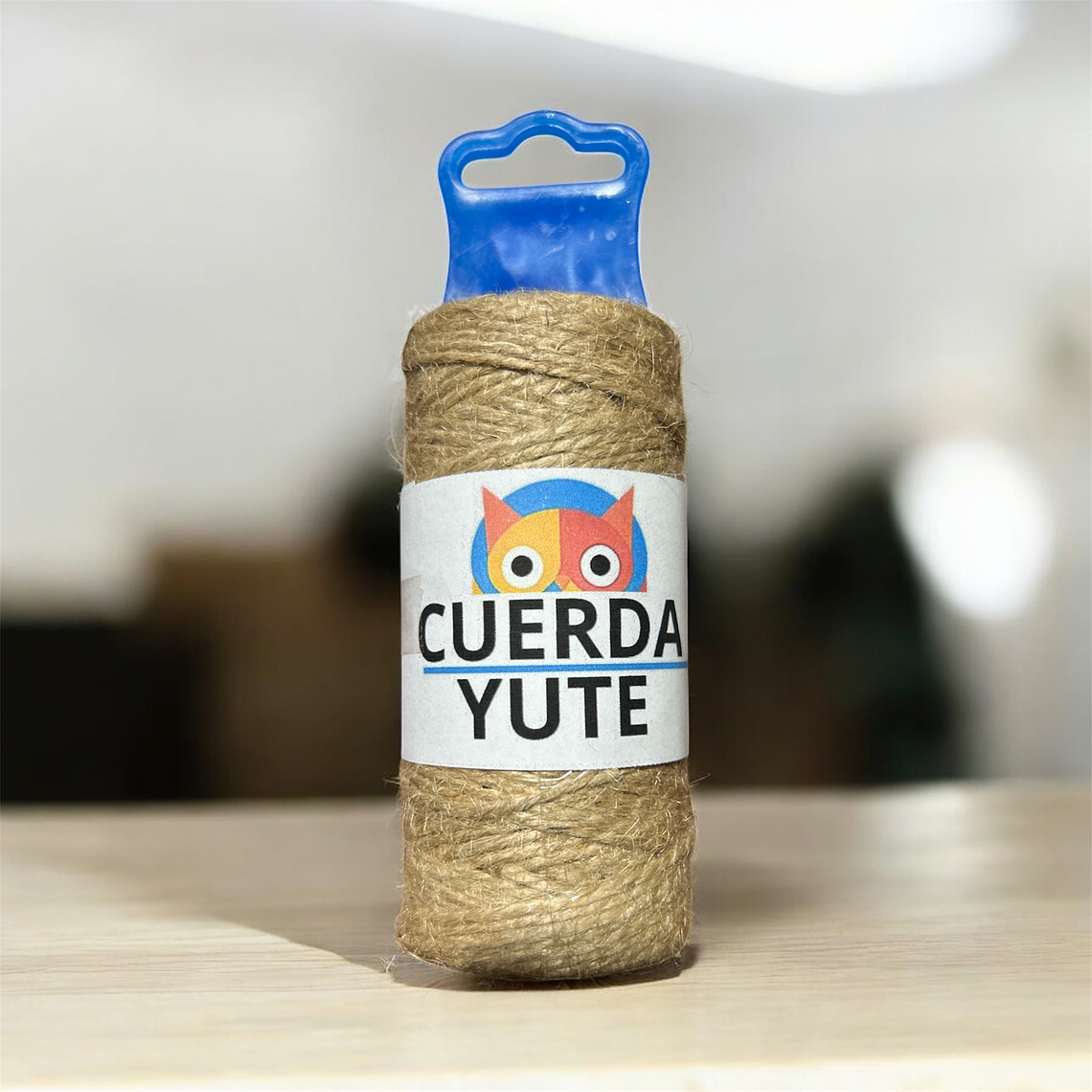 Cuerda Hilo Yute 2 Mm Marrón Claro 55 Metros 2