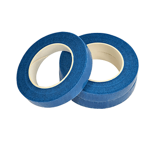 Cinta tallo para flores Azul  12mm x 27M