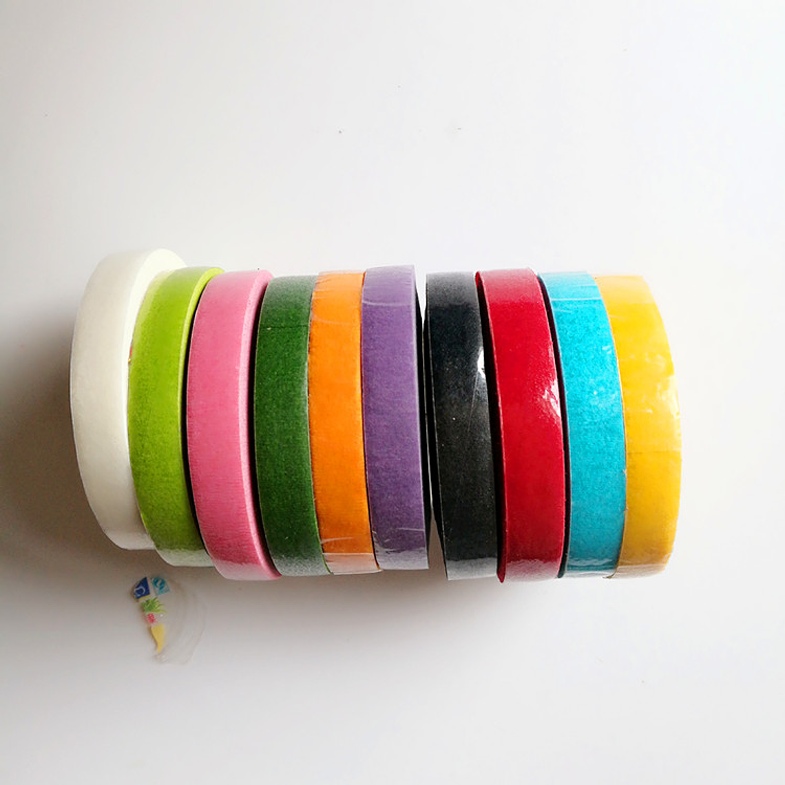 Cinta tallo para flores Verde Bosque  12mm x 27M 2