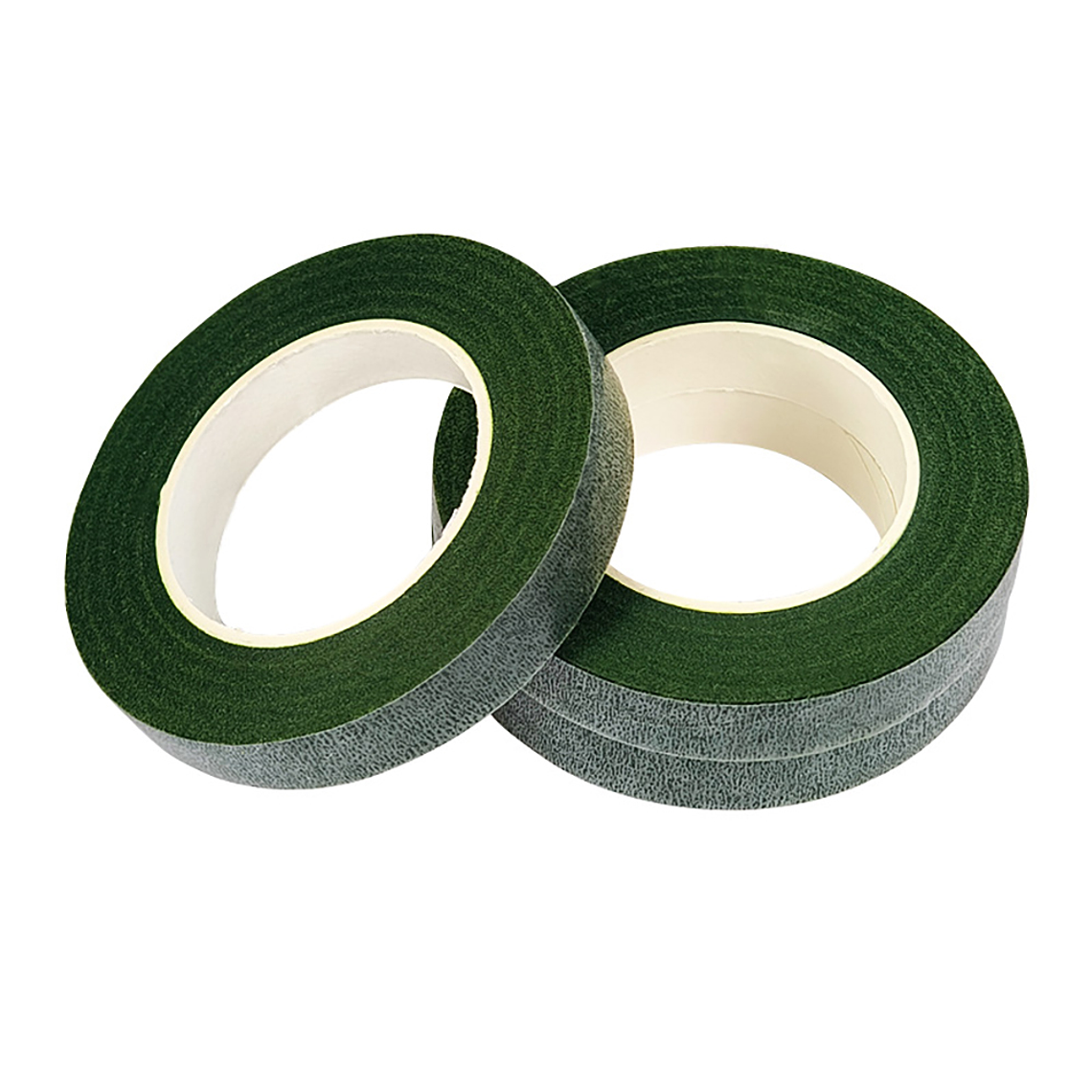 Cinta tallo para flores Verde Bosque  12mm x 27M 1